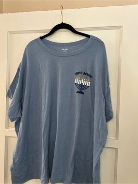 Old Navy Hanukkah tee, 3X